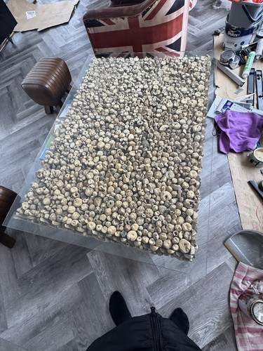 Used coffee table driftwood - used, table/