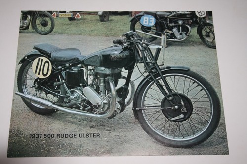 1974 advert for 1937 rudge - for, "1937