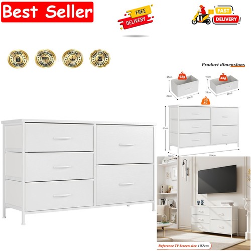 White dresser for - bedroom, with