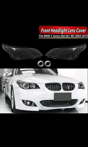 Pair headlight headlamp lens - pair,