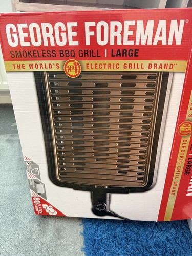George foreman smokeless bbq - george,
