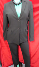 Luis Civit Basic Black Classical Jacket & Trouser (Waist 33) suit UK 16, EU 46