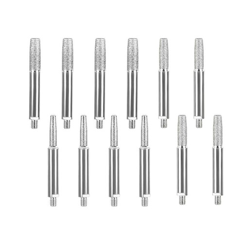 12x carborundum burrs for hand - 12x,