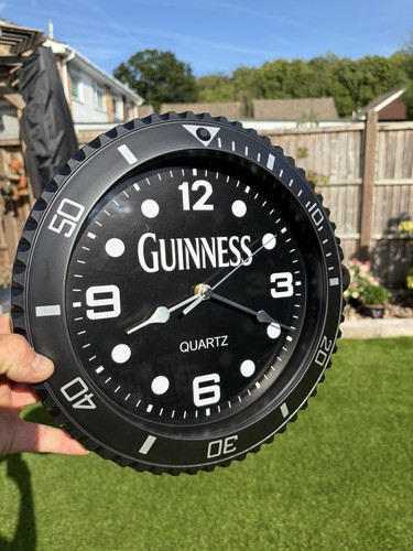 Guinness inspired wall clock