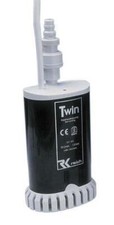 Reich 19 Litre Per Minute Twin Submersible Water Pump Motorhome Caravan