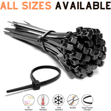 BLACK CABLE TIES ZIP TIES LONG