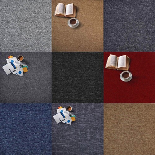 Carpet tiles heavy duty 20pcs - carpet,