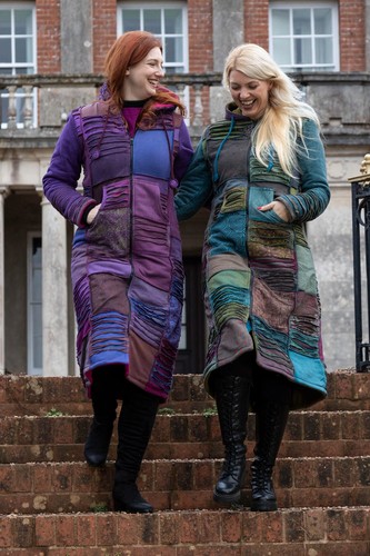 Anandi patchwork fleece lined - anandi,