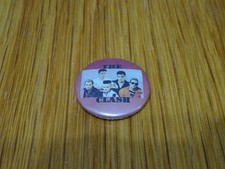 Vintage 1" 25mm The Clash Punk