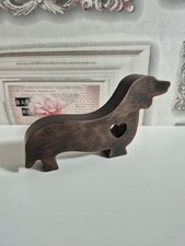 Dachshund Dog Ornament Black &