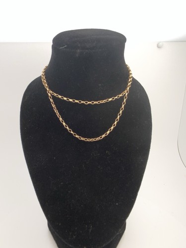 9ct gold chain - gold,