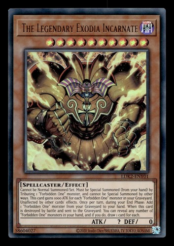 The legendary exodia incarnate - the,
