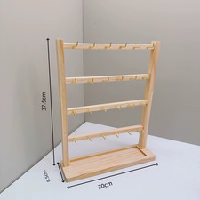 Wood 4 Tier Retail Display