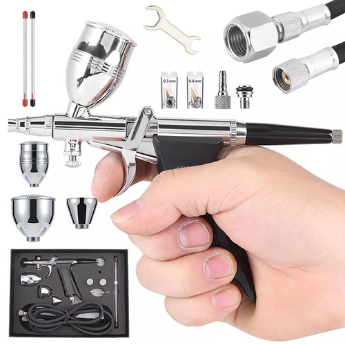 Mini airbrush compressor - airbrush, kit