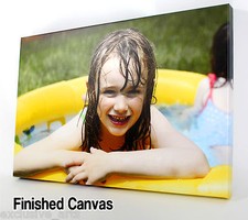 PERSONALISED 30x20 LARGE A1 CANVAS PRINT PHOTO ON 18MM DEEP LACQUERED/WATERPROOF
