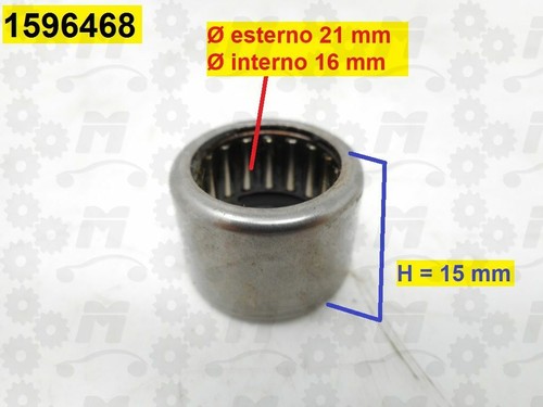 Needle bearing clutch shaft