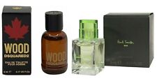 Miniature Mini Set of 2 DSQUARED² Wood Pour Homme & Paul Smith Men Aftershave