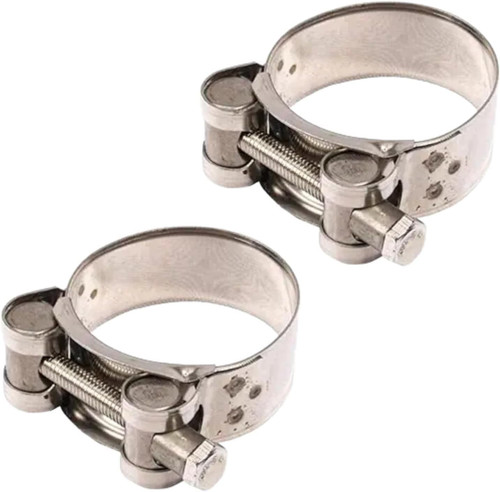 2pcs exhaust clamp - 2pcs,