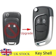 Upgrade Remote Key Fob Case Shell For Vauxhall Opel Astra Insignia Zafira Corsa