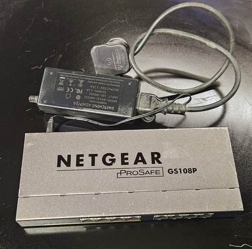 Netgear prosafe gs108p port - netgear,