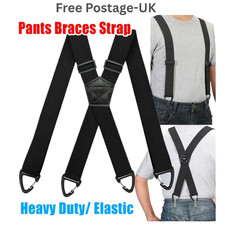 Heavy Duty Elastic Suspenders