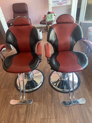 Barber salon chair - barber,