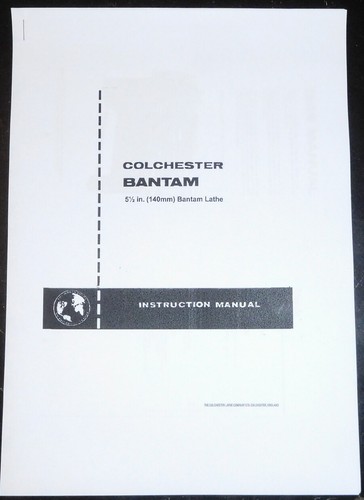 Colchester bantam in - 5½,