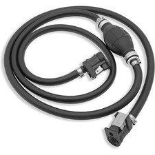 8mm Fuel Line Hose Boat Petrol Tank Connector For Yamaha Mariner Outboard Engine