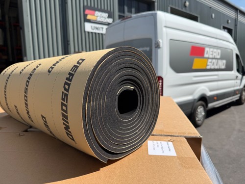 Sound deadening foam roll - sound,