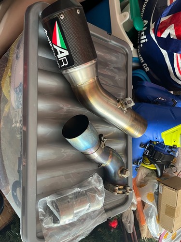 Austin racing gp1r exhaust - exhaust, for
