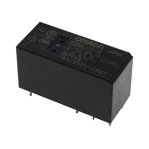 Omron spco pcb relay 16a - spco, 12vdc
