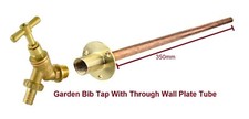 Garden Bib Tap With Through