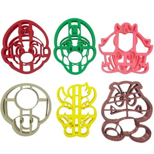 Super mario cookie - mario, cutters