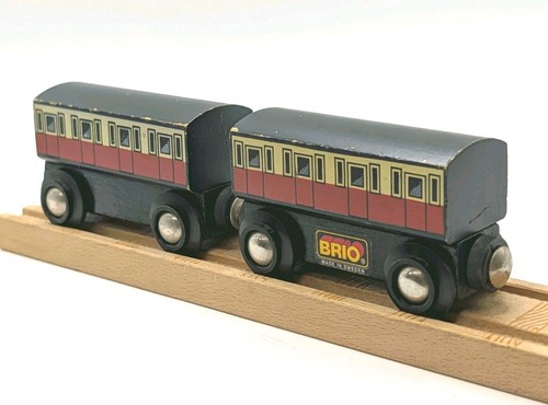 Brio wooden railway train - wooden,