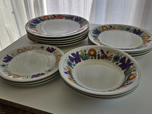 Pcs vintage 1970s villeroy - 15,