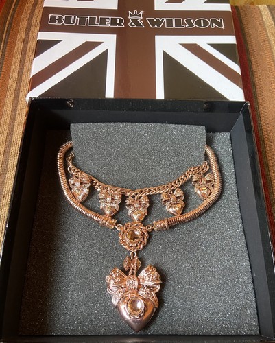 Butler wilson vintage heart - vintage,