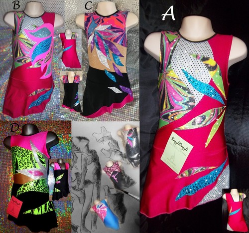 Rhythmic gymnastics leotard - gymnastics,