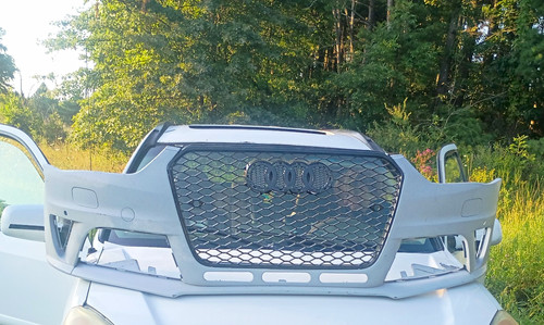 Rs4 style front bumper - rs4, kit