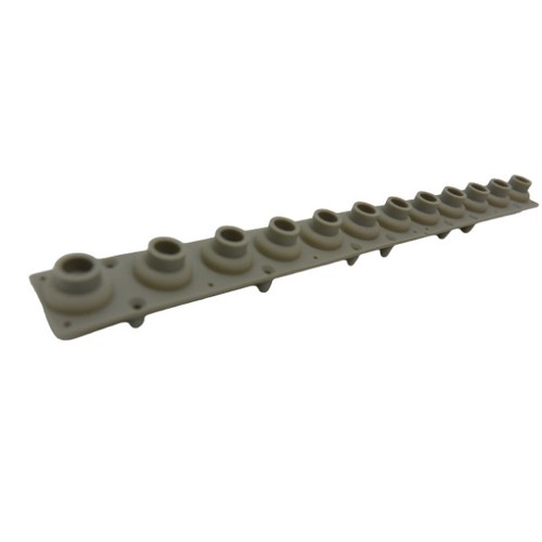 Strip note rubber - 12-note,