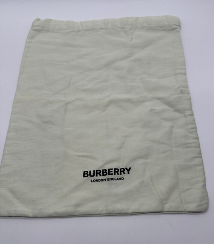 Burberry drawstring dust bag - dust,