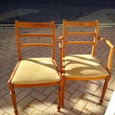 Mid Century Macintosh & Co Extendable Dining Table and six Chairs