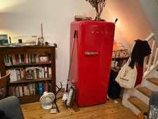 SMEG Retro Gloss Red Fridge