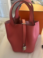 Hermes Picotin 18 Rose Azalee