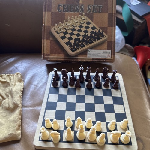 Bin small travel chess - bin,
