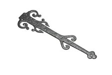 Pair of 12" Ornate Scroll