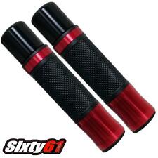 Kawasaki Ninja ZX6R ZX9R ZX10R ZX12R ZX14R H2 H2R Red Grips Gel Comfort Hand