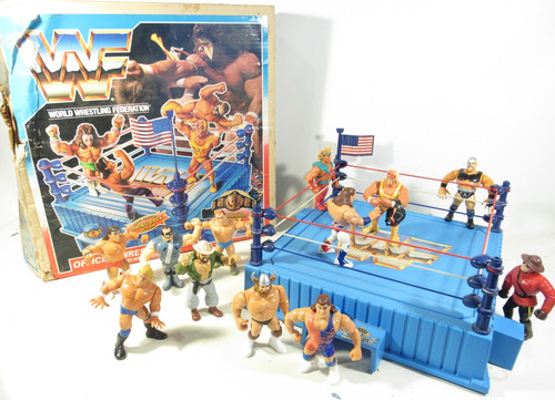 Vtg 1989 hasbro official - hasbro, wwf
