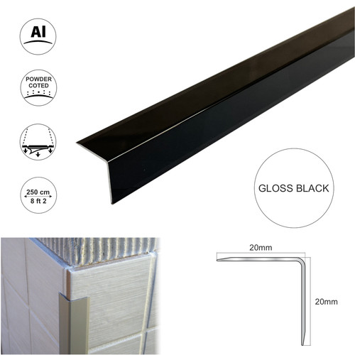 20x20mm aluminium retro fit - aluminium, retro-fit