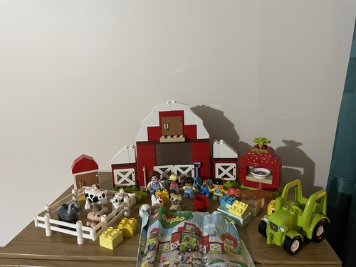 Lego duplo barn tractor - barn, farm