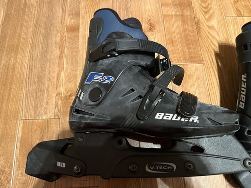 Pair bauer inline roller - of,